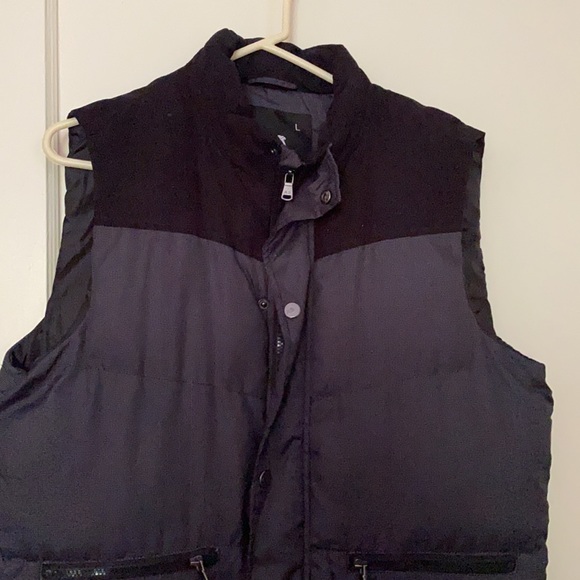 american stitch black & gray vest size: L - Picture 2 of 8